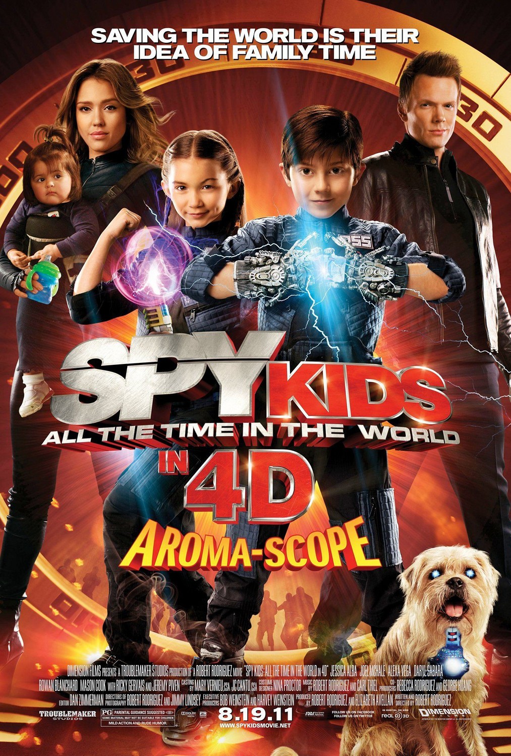 SPY KIDS: ALL THE TIME IN THE WORLD IN 4D